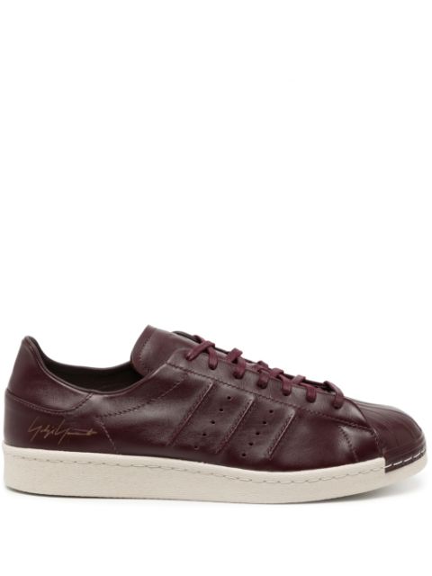 adidas Y-3 Superstar lace-up leather sneakers MEN