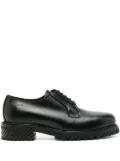 Off-White Military leather Derby shoes - Black