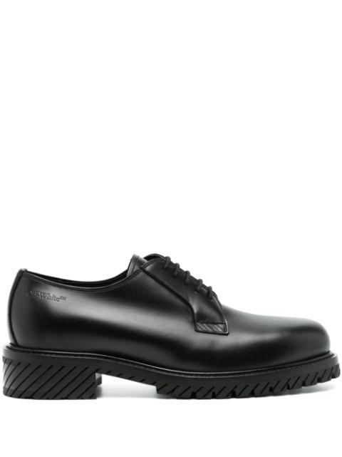 Off-White Military leather Derby shoes Men