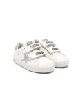 Golden Goose Kids Old School leather sneakers - White