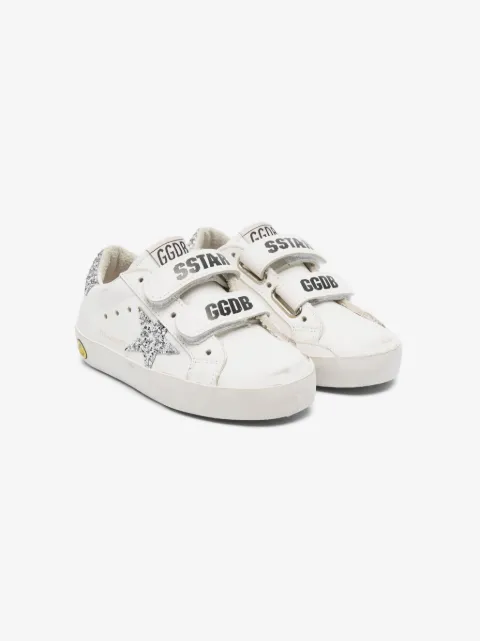 Golden Goose Kids Old School leather sneakers