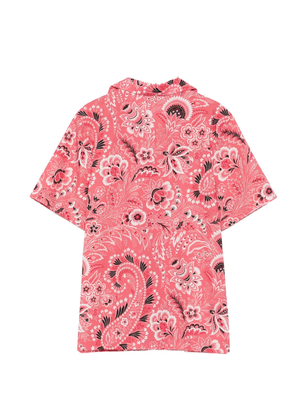 ETRO KIDS Shirt met paisley-print Roze