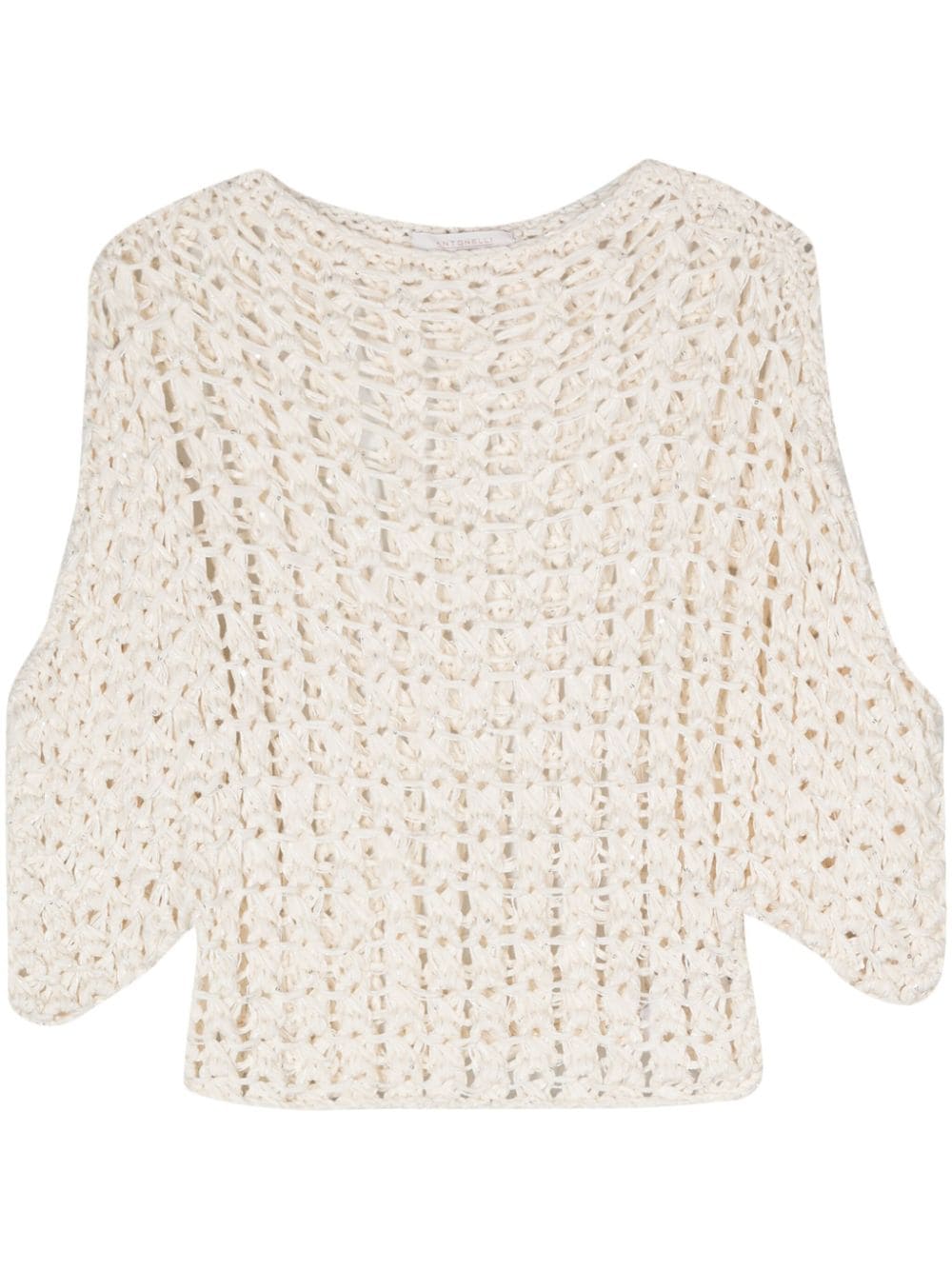 Antonelli Chardonnay Sequin-detail Jumper In Neutrals