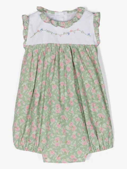 Siola combishort en coton à fleurs