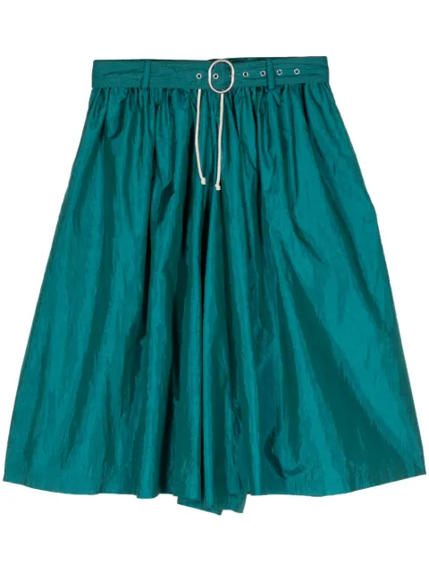 Jil Sander shorts con cinturón