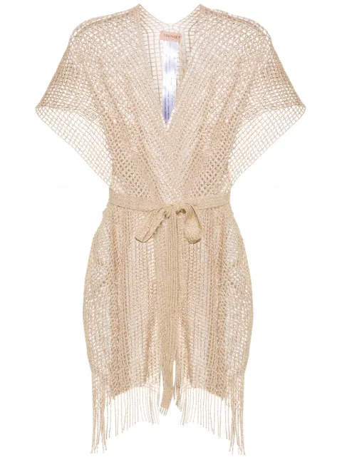 TWINSET chaleco de tejido flojo