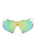adidas SP0064 shield-frame sunglasses - White