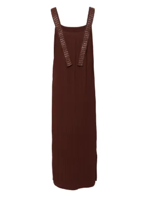 ワンピース ALYSI SS25 SUEDE DRESS (205305 P5026FUMO) SUEDE DRESS Smoke – Alysi