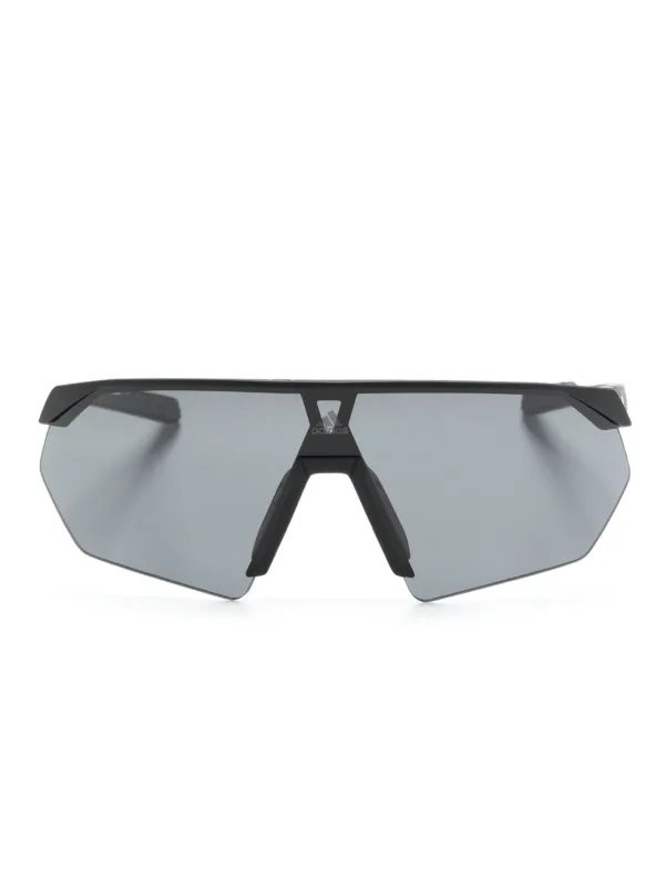 NEW ADIDAS women\'s geometric sunglasses in black Adidas Ladies Black Geometric Sunglasses OR0082 889214372789  main image 3
