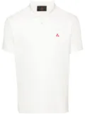 Peuterey embroidered-logo polo shirt - White