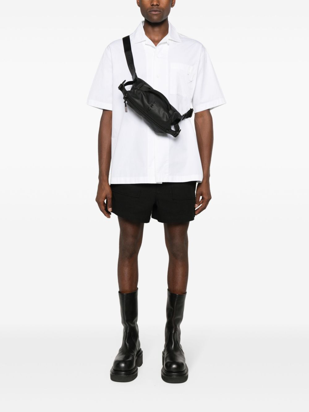 Givenchy G-Zip Bumbag cross body bag - Zwart