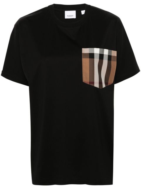 Burberry chest pocket cotton T-shirt Women