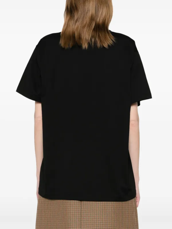 Burberry Chest Pocket Cotton T-shirt | Black | FARFETCH Burberry Chest Pocket Cotton T-shirt | Black | FARFETCH