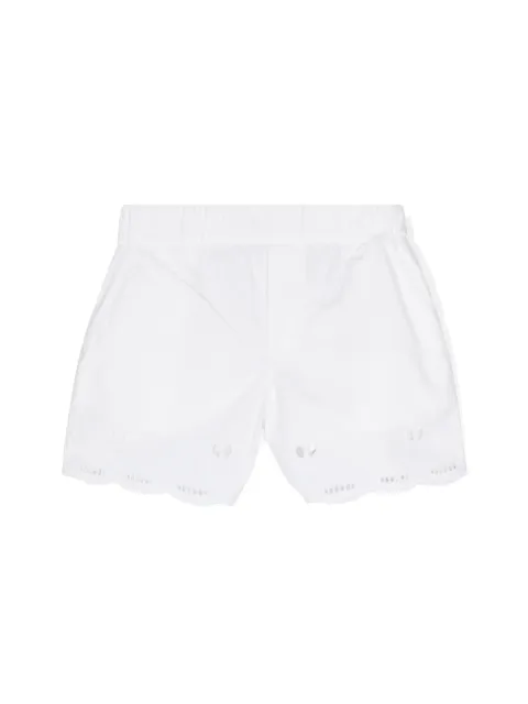 Stella McCartney Kids broderie-anglaise cotton shorts