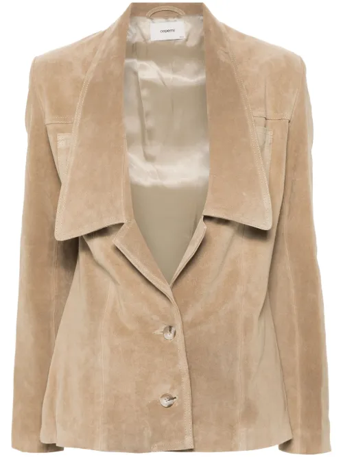 Blazer en daim - Coperni - Modalova