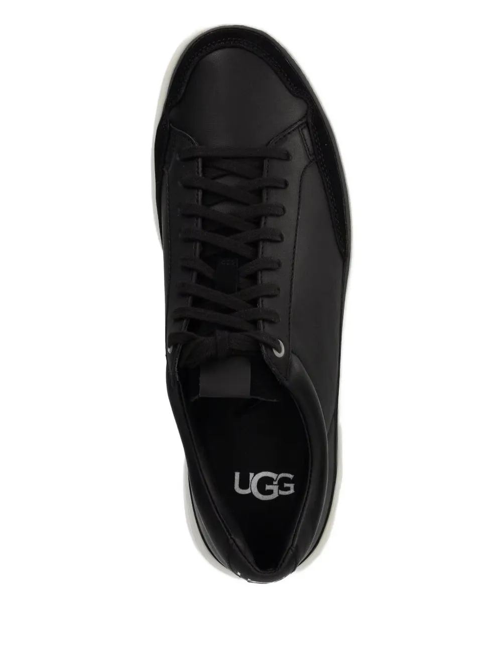 UGG leather sneakers Black
