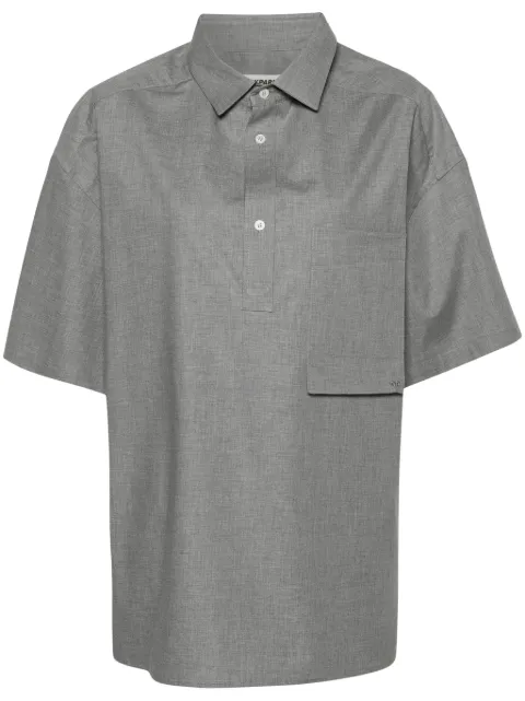 DARKPARK Alec poplin polo shirt