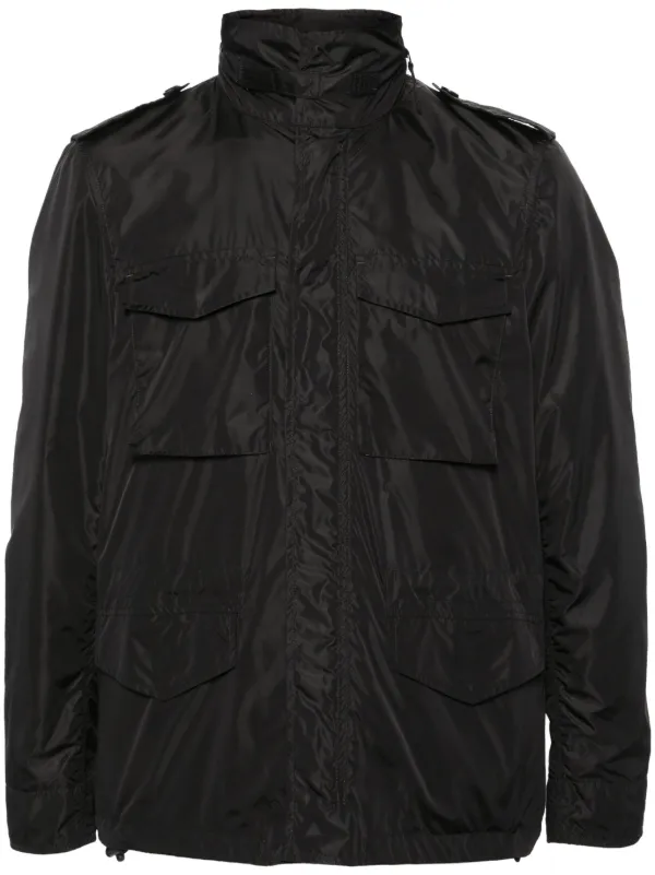 ASPESI Minifield Shell Jacket in Black