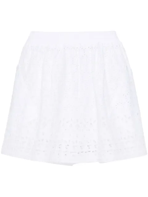 Ermanno Scervino broderie-anglaise mini skirt 