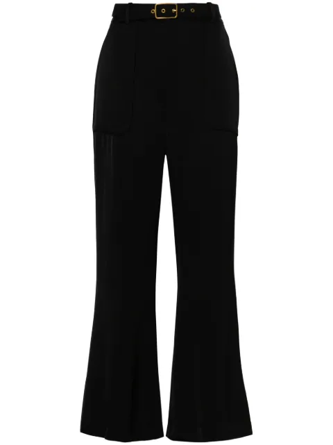 ZIMMERMANN cropped flared trousers