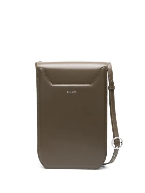 LEMAIRE Calepin leather crossbody bag