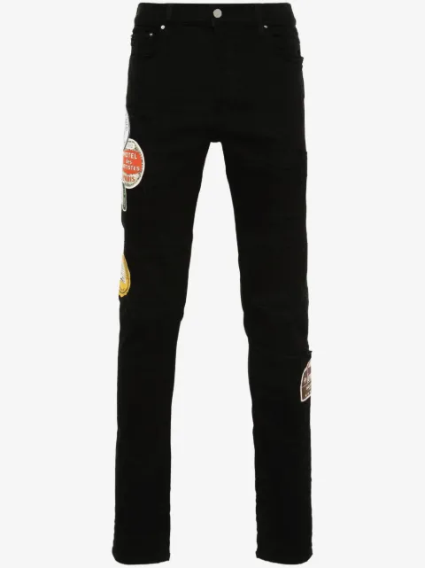 AMIRI Travel Patch Repair skinny jeans