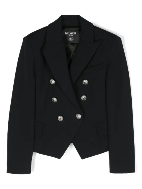 Balmain Kids blazer con doble botonadura