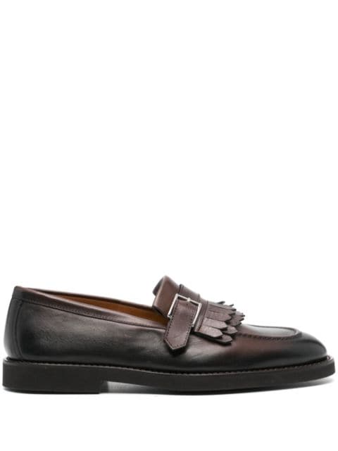 Doucal's tassel-detail leather loafers