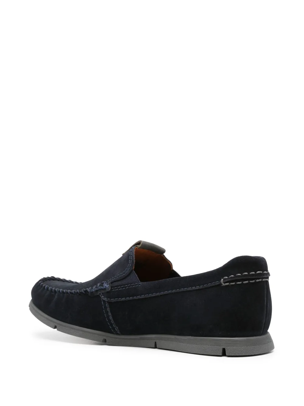 Bugatti Clipperton Suede Loafers In Blue