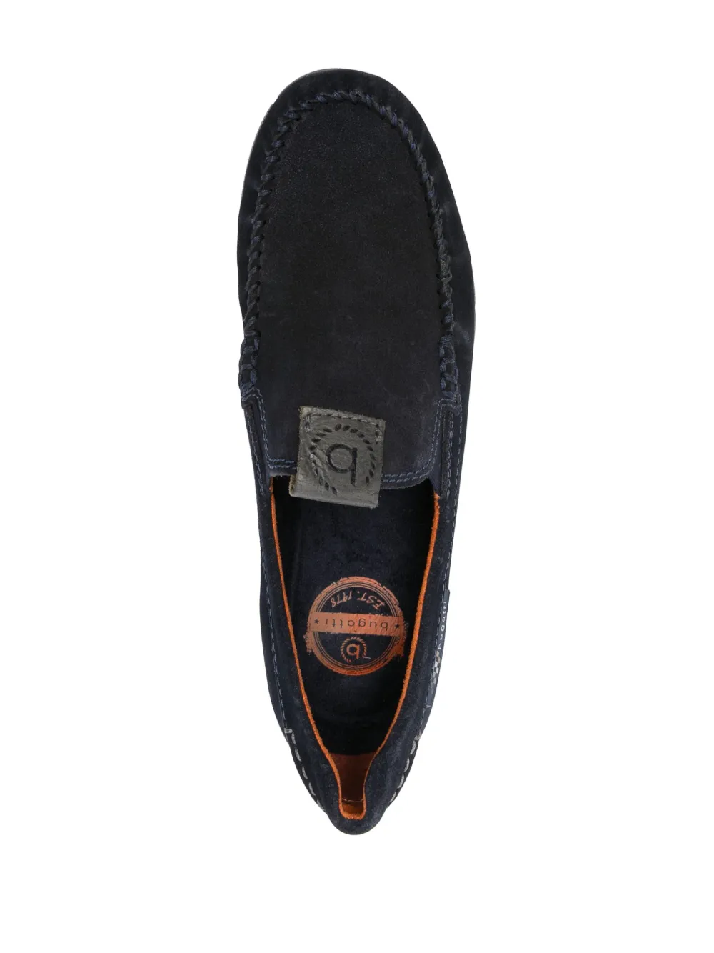 Bugatti Clipperton Suede Loafers In Blue