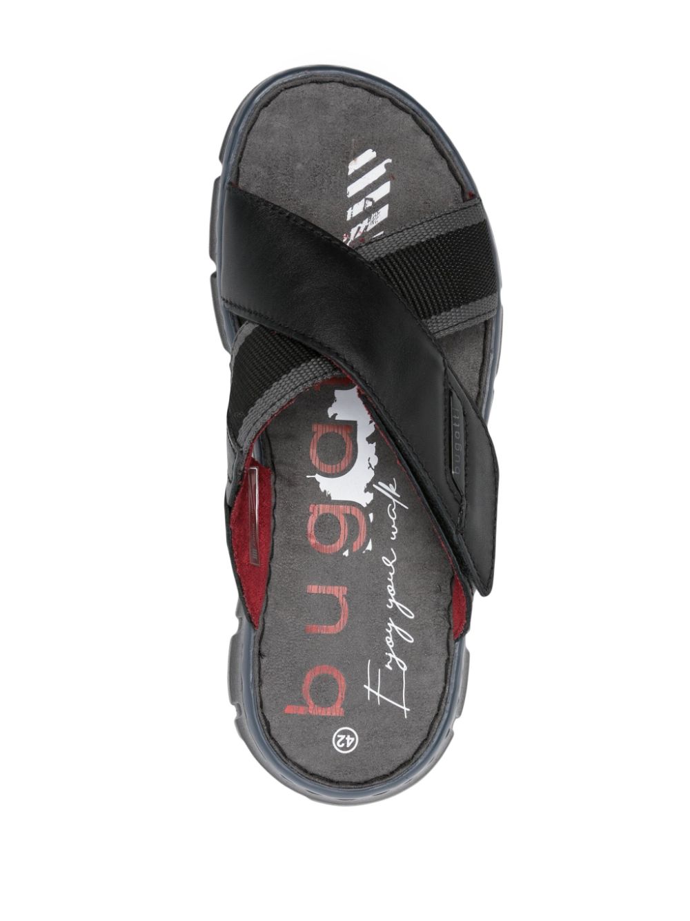 BUGATTI LOGO-PLAQUE FLIP FLOPS 