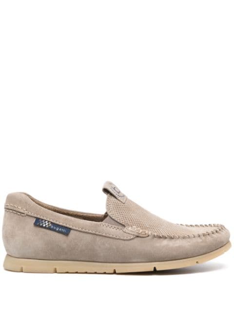 Bugatti suede loafers