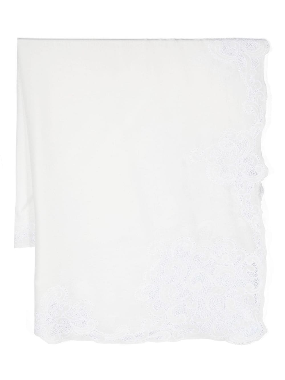 Faliero Sarti Scilly Cotton-blend Scarf In White