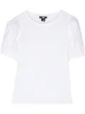 PAIGE Matcha puff-sleeve T-shirt - White