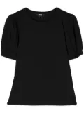 PAIGE Matcha puff-sleeve T-shirt - Black