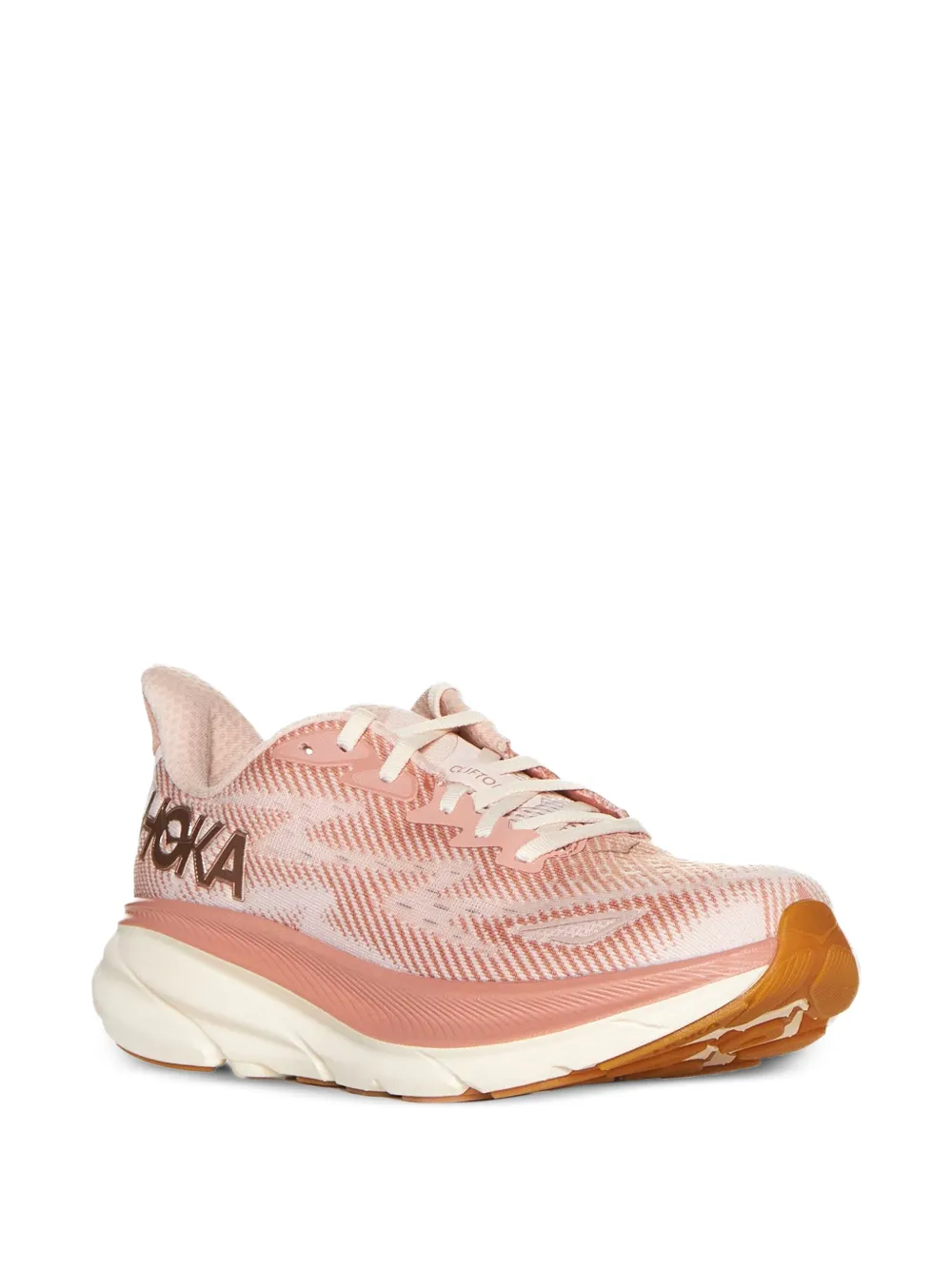 HOKA Sneakers met textuur - Roze