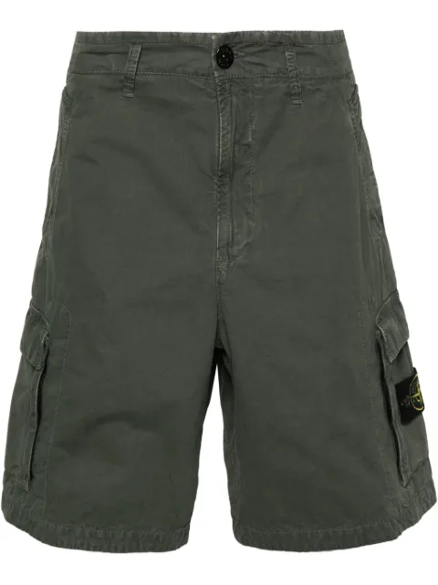 Stone Island bermudas con distintivo Compass