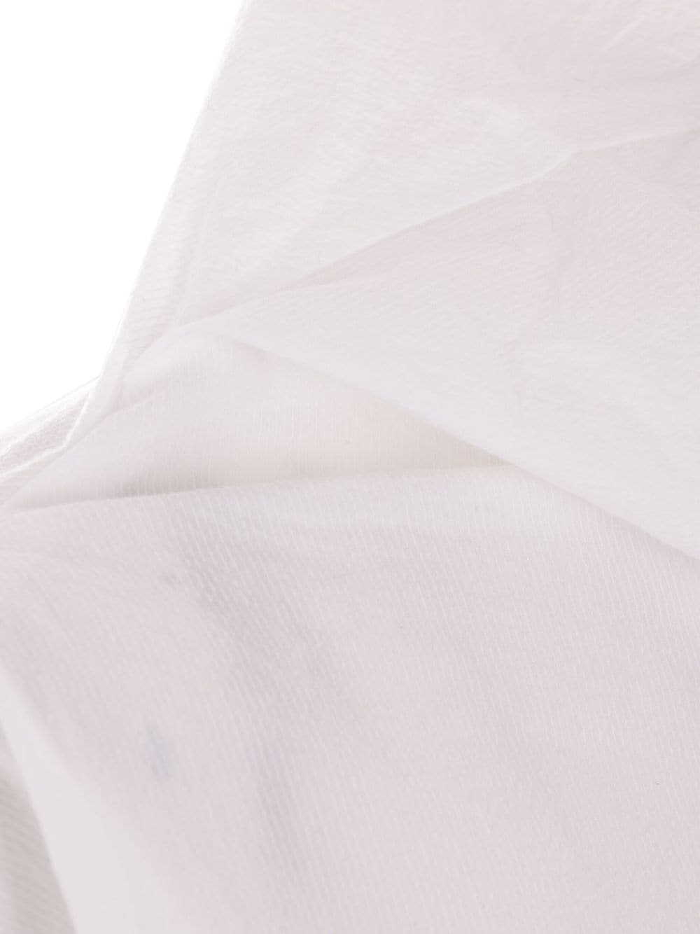 Shop Dušan Asymmetric Cotton Blouse In White