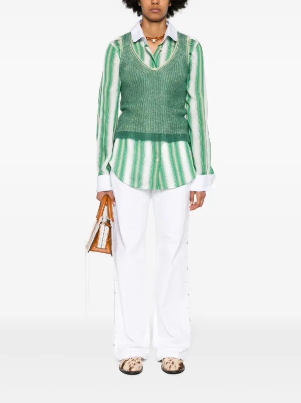 Stussy Wales Bonner スタッズ ショートパンツ ホワイトデニム First look at the Stüssy x Wales Bonner FW25 collection. Dropping