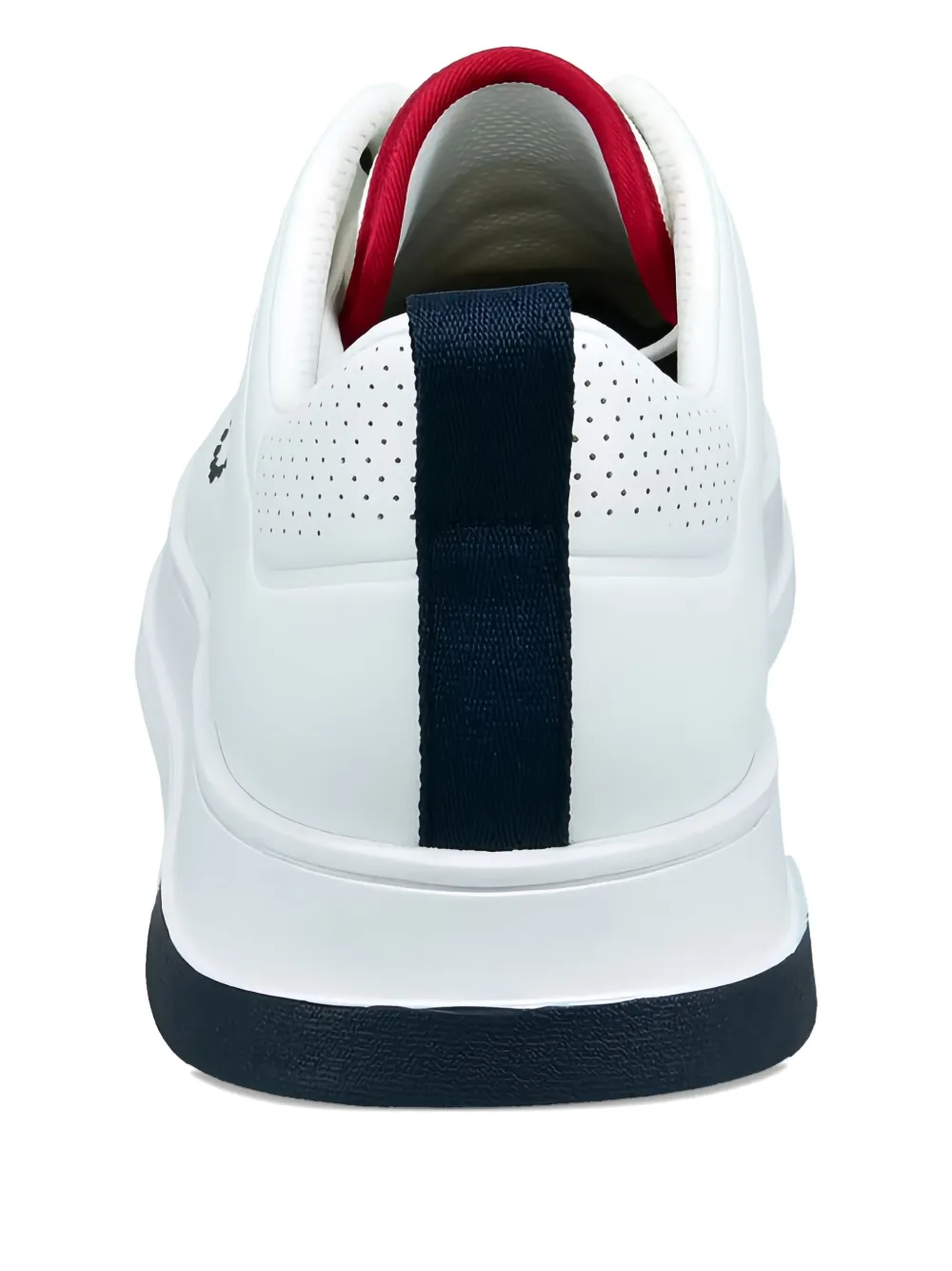 Bugatti Sneakers met geperforeerd logo Wit