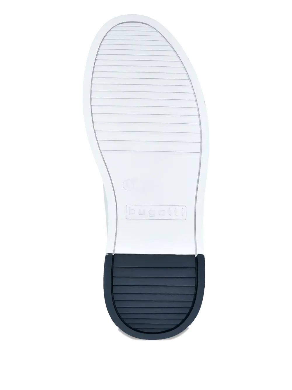 Bugatti Sneakers met geperforeerd logo Wit