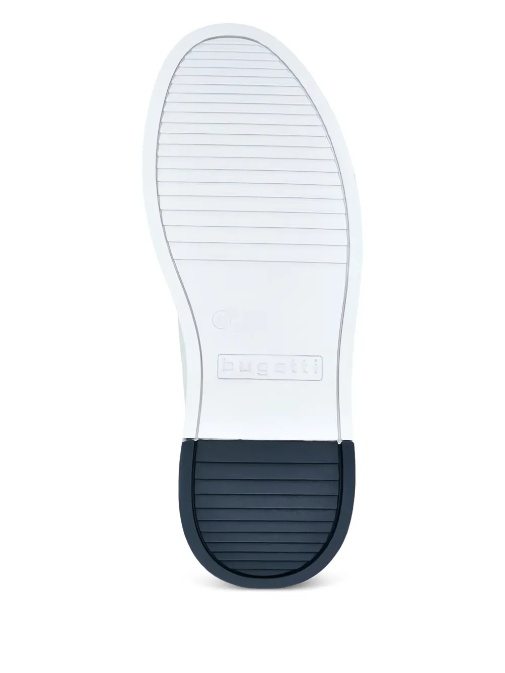 Bugatti Sneakers met geperforeerd logo Wit