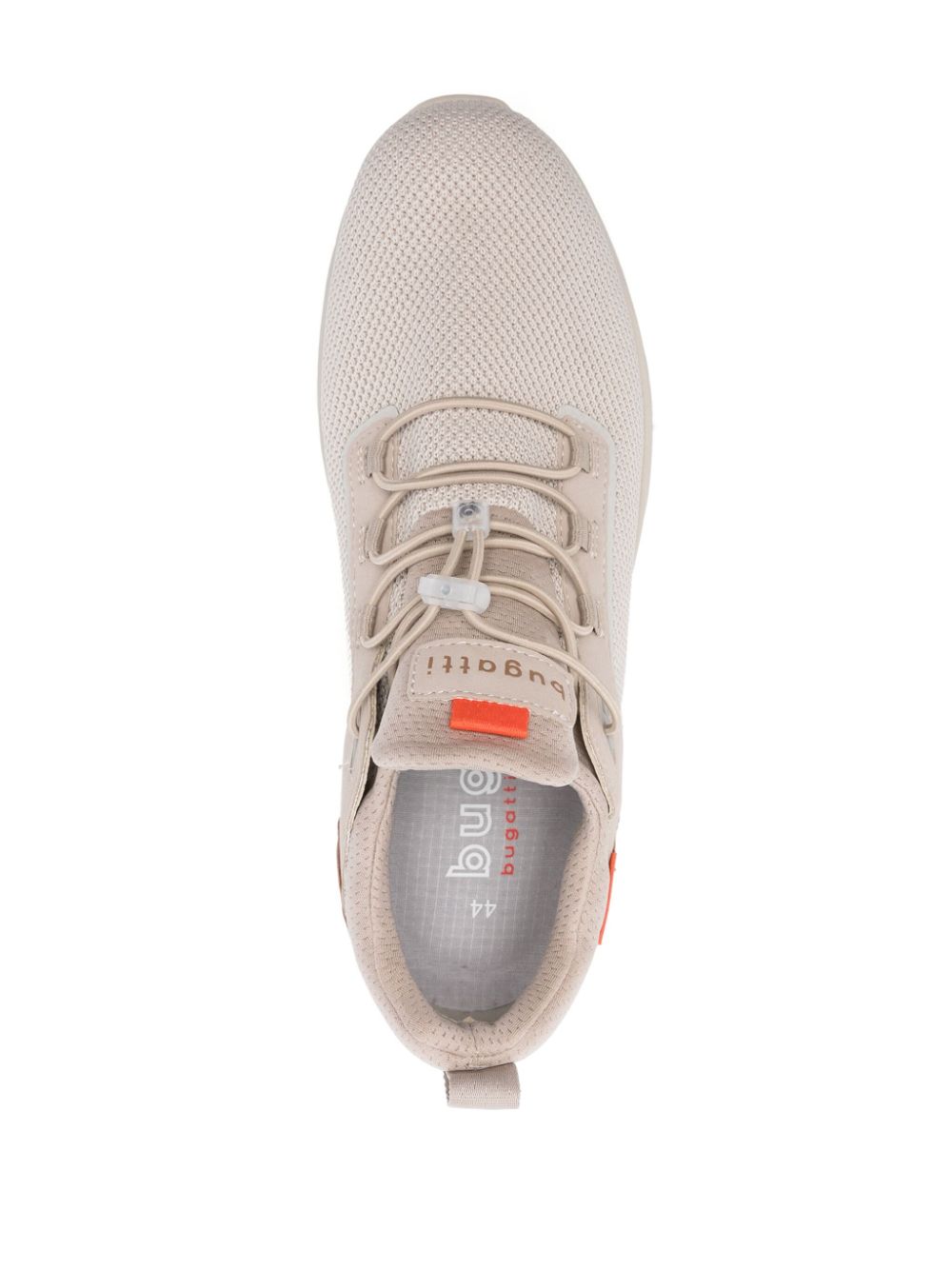 Bugatti Sneakers met logopatch Beige