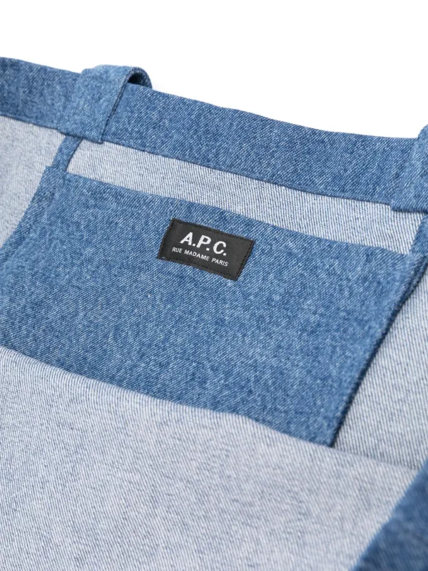 ☆送料関税込☆A.P.C. ダイアン デニム トートバッグ☆超人気☆ A.P.C. Diane デニムトートバッグ | ブルー | FARFETCH JP