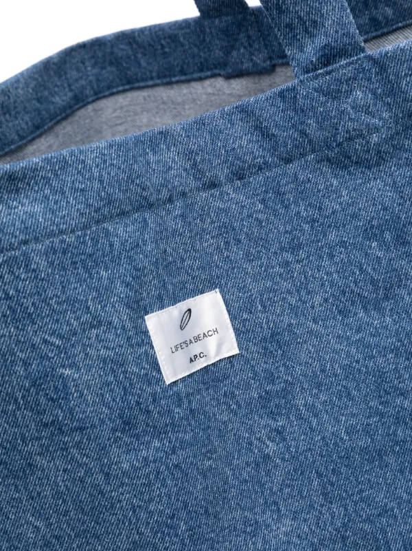 ☆送料関税込☆A.P.C. ダイアン デニム トートバッグ☆超人気☆ A.P.C. Diane デニムトートバッグ | ブルー | FARFETCH JP