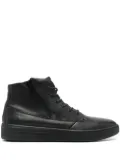 Bugatti zip-up leather boots - Black