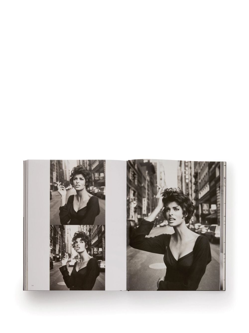 Shop Phaidon Press Linda Evangelista Photographed By Steven Meisel Hardcover Book In Black