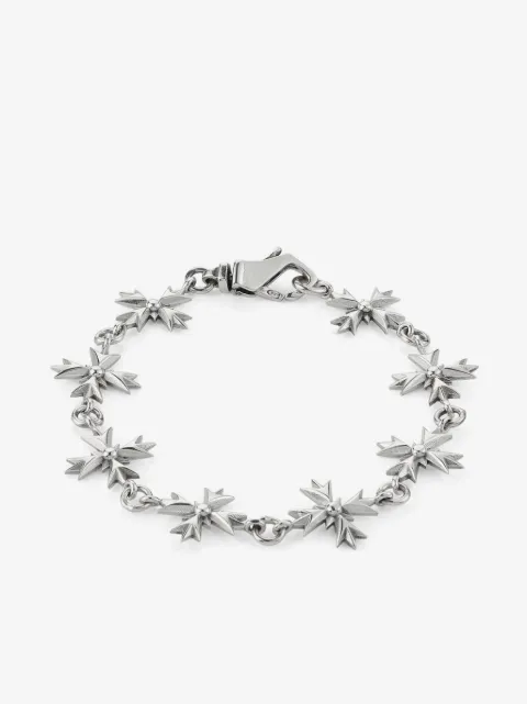 Emanuele Bicocchi pulsera de cadena con distintivo