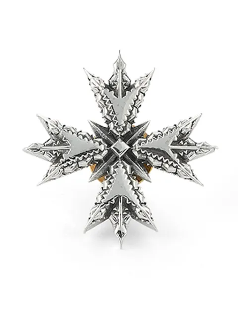 Emanuele Bicocchi crest brooch