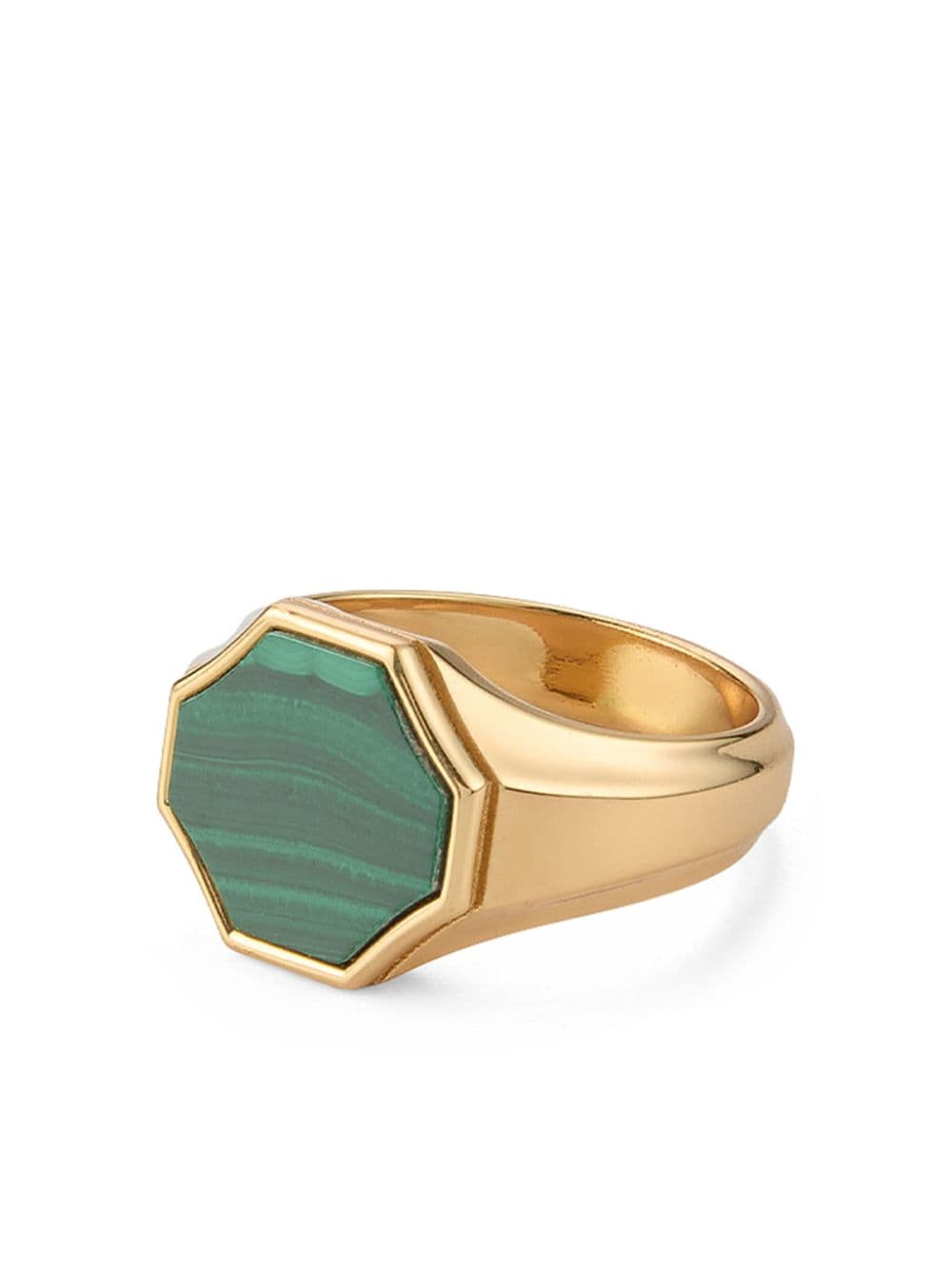 Emanuele Bicocchi Hex Signet Ring In Gold